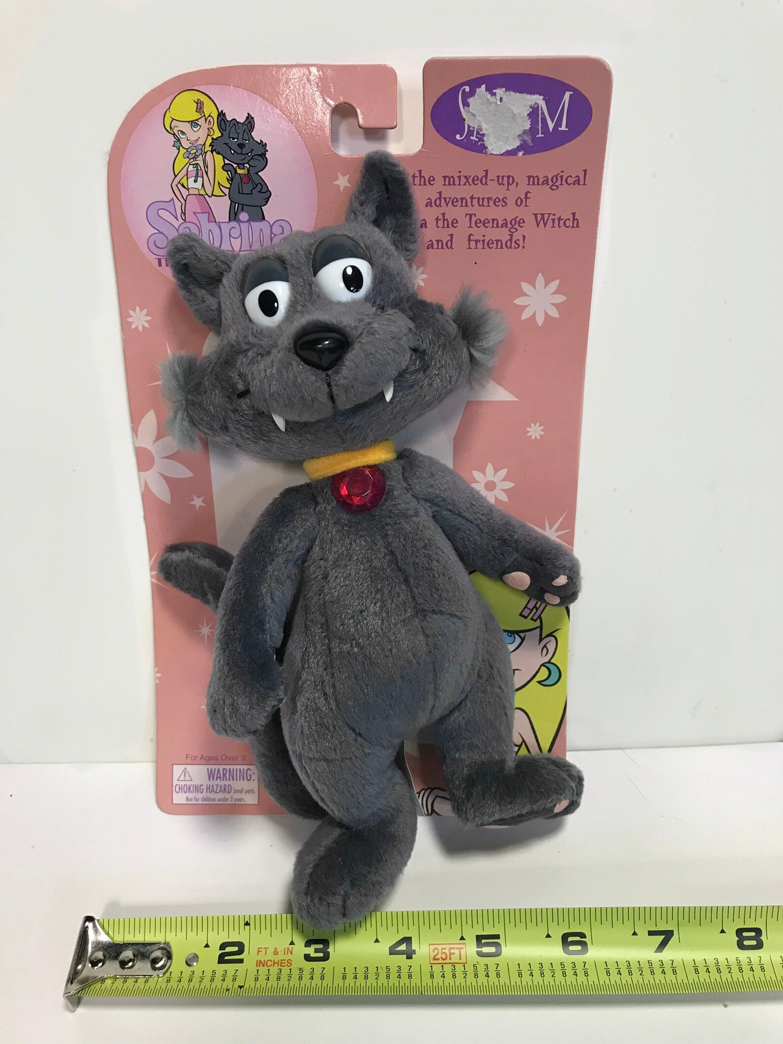 Vintage 2000 Salem Cat Plush Doll Sabrina Animated Series Etsy
