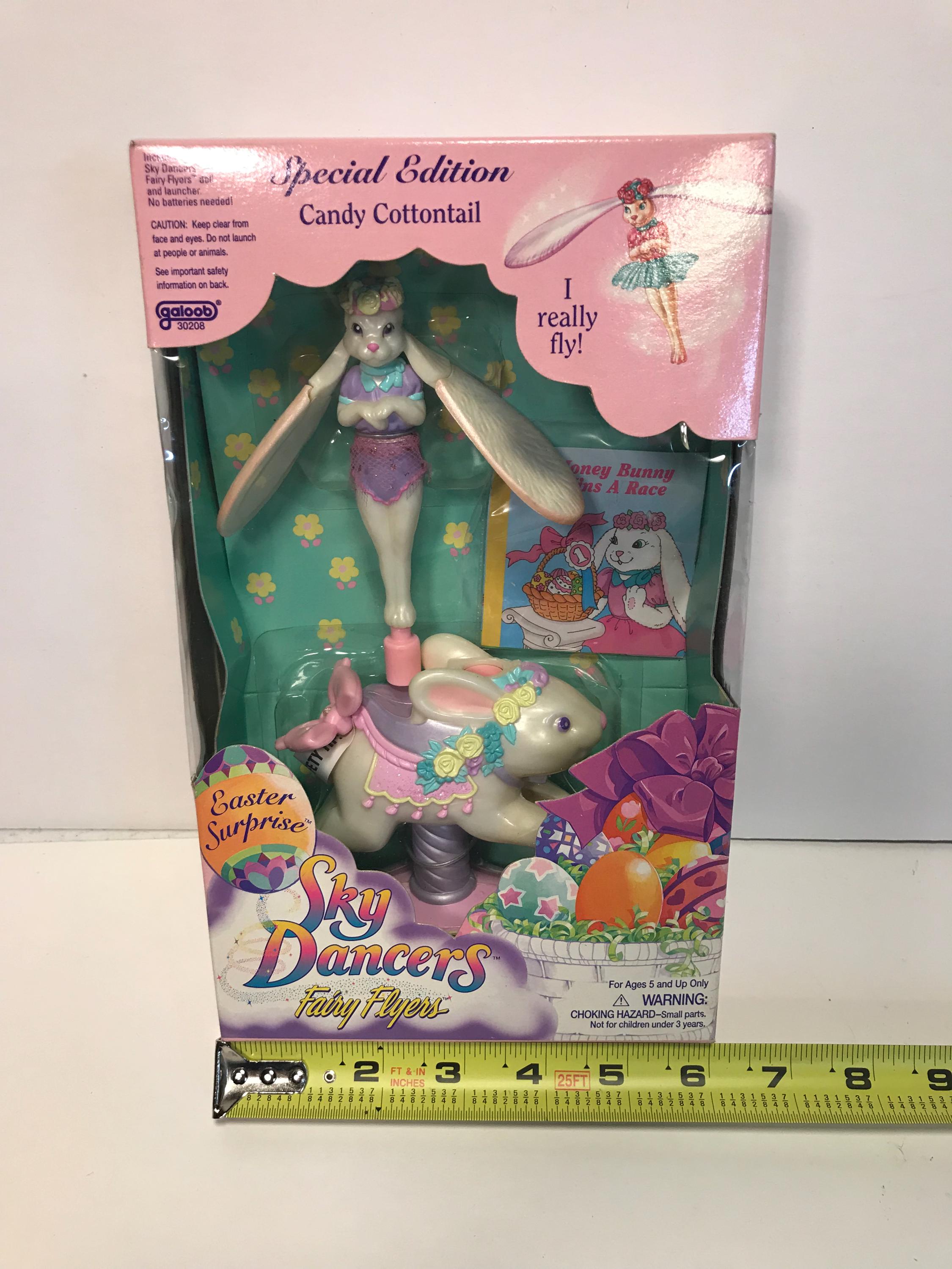 skydancers♡set Sky Dancers Butterfly Dancer Rose Doll with Launcher, Kids