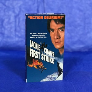 VHS - Jackie Chan’s First Strike - New Line Home Entertainment - Great Condition - Vintage Original