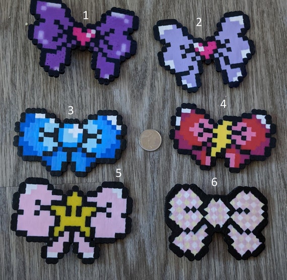 Medium Perler Bead Hair Clip Etsy
