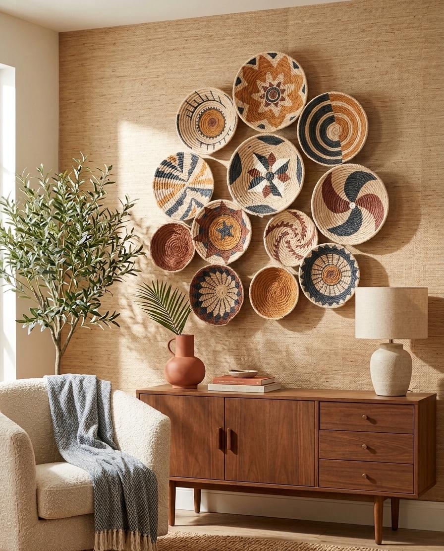 African Art Plate - Etsy