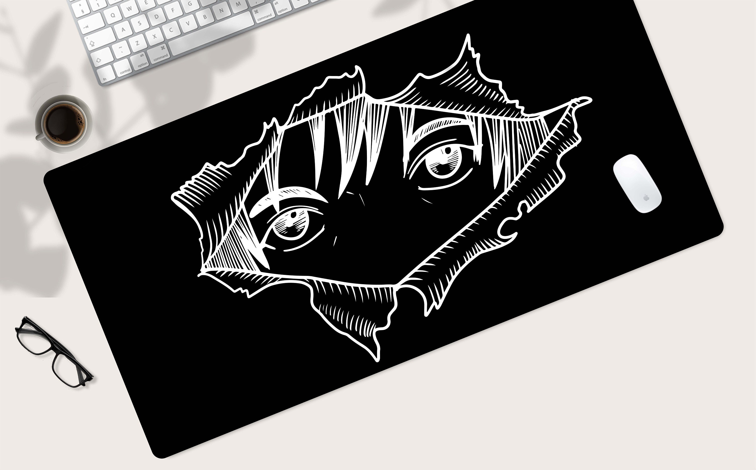 Japanese Desk Mat Manga Boy Desk Mat Anime Desk Mat Anime Etsy