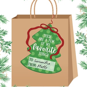 Estas son algunas de mis etiquetas de regalo favoritas: ¡descarga instantánea!
