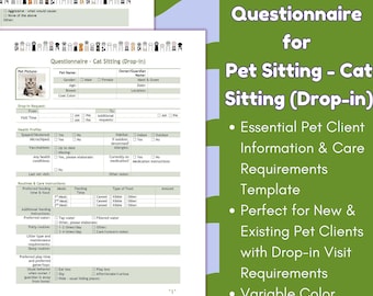 cat care cat drop in visits