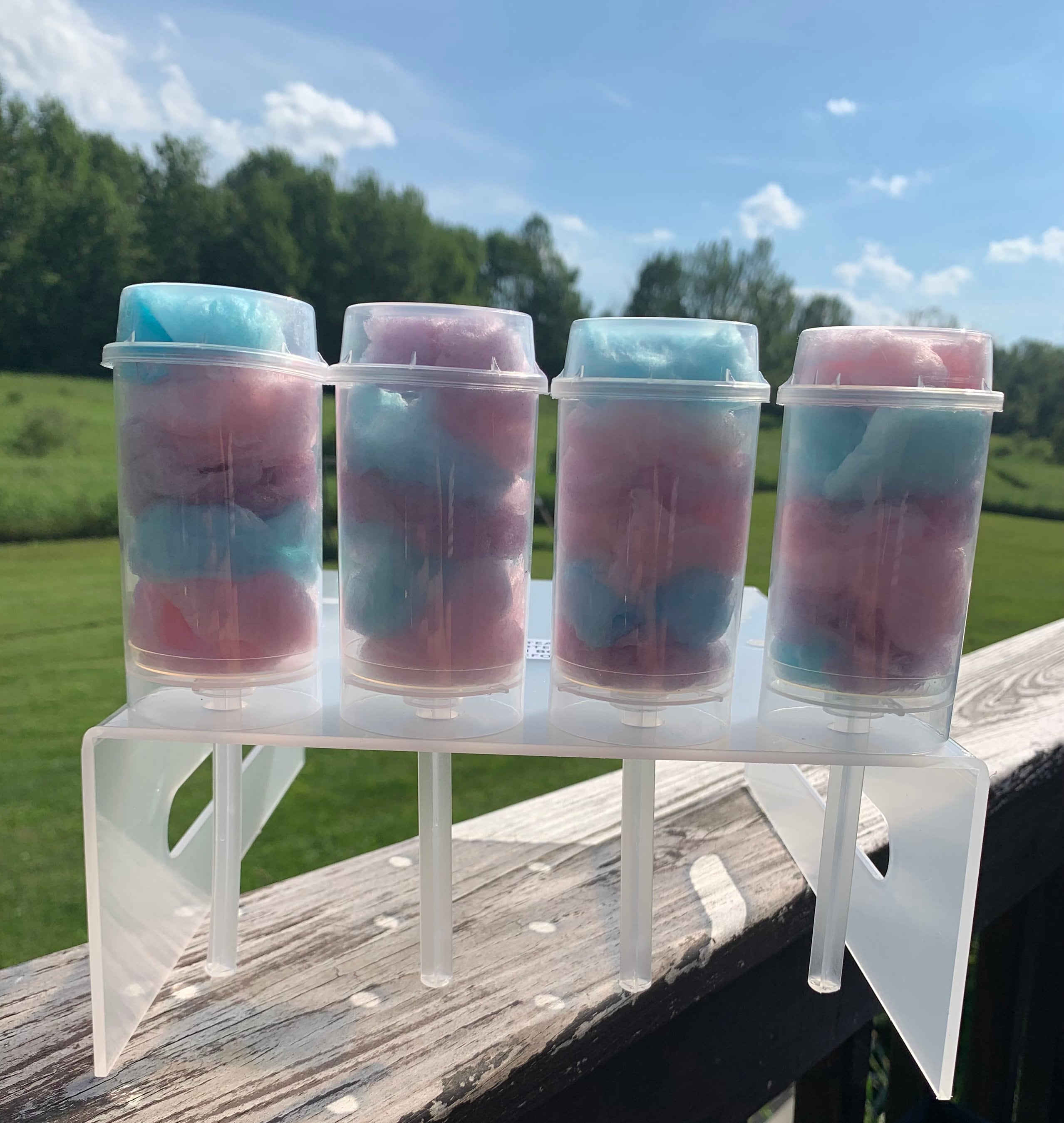Cotton candy push pops Etsy
