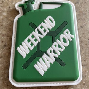 Weekend Warrior - Overlanding Morale Patch (velcro backed)