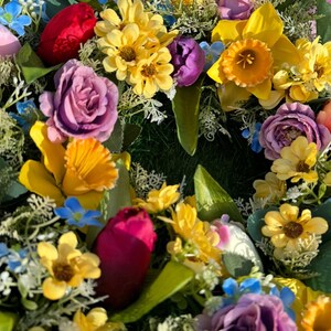 Spring Multicolor Wreath