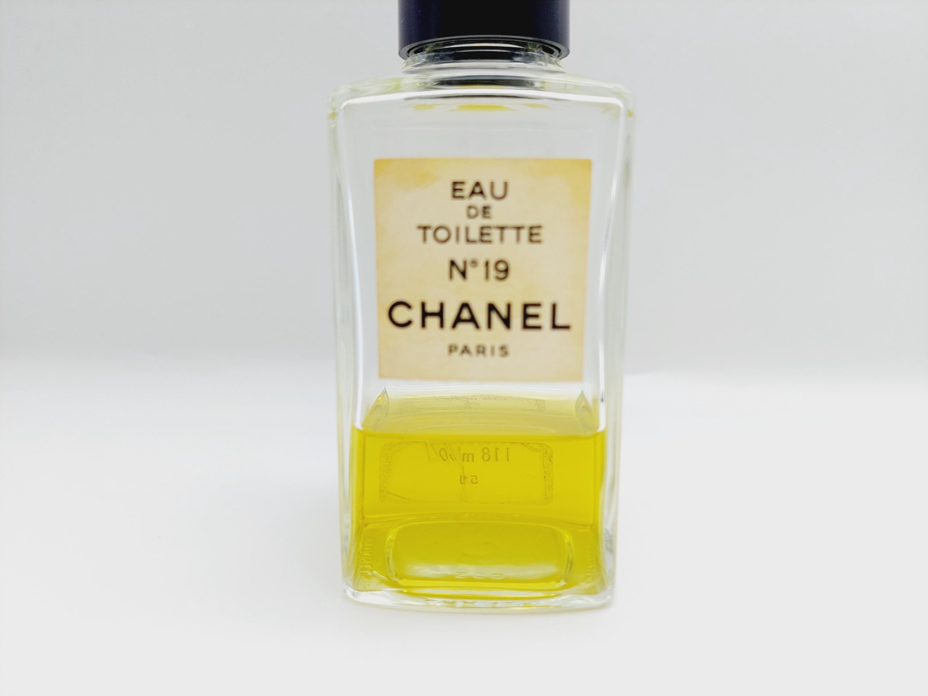 Chanel Paris No 19 Eau De Toilette 118ml Women's Perfume Vintage