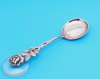 Hildesheimer Rose sugar spoon silver plated sugar shaker #tü2