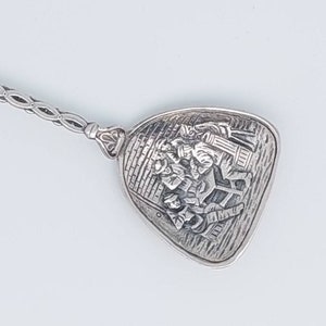 Rococo sugar spoon silver-plated 90s sugar shaker #012