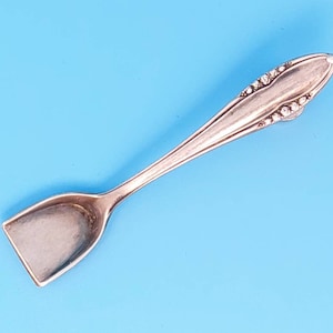 Wellner salt spoon silver-plated 90s décor like Carmen sweetener spoon #050