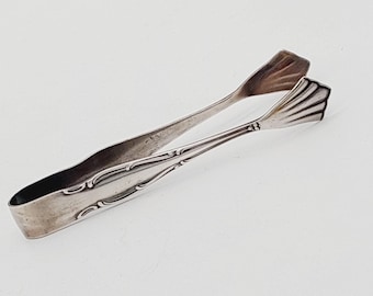 Silver-plated sugar tongs sugar lifter Wellner #MIX09