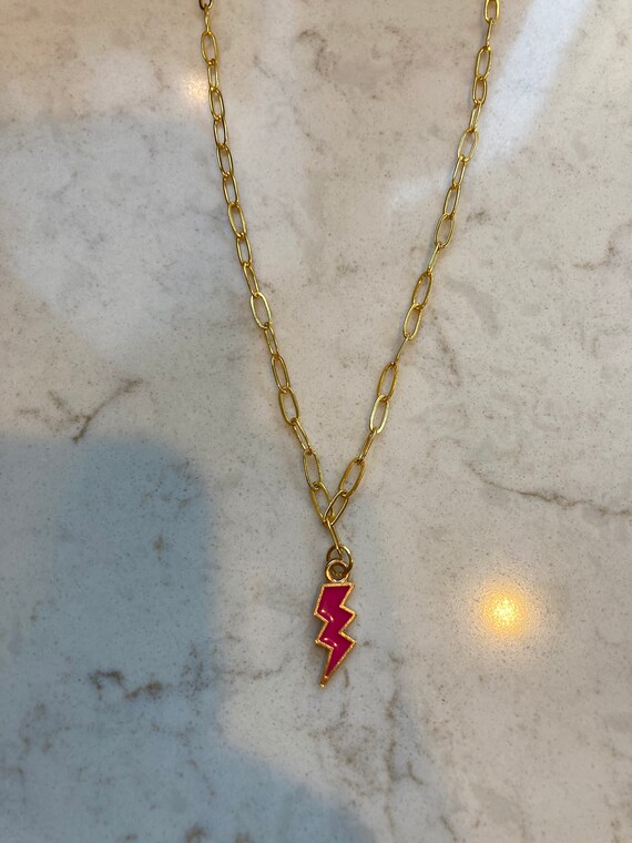 The Tik tok trending preppy paperclip Chain necklace Etsy