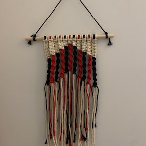 UGA Macrame Wall Hanging
