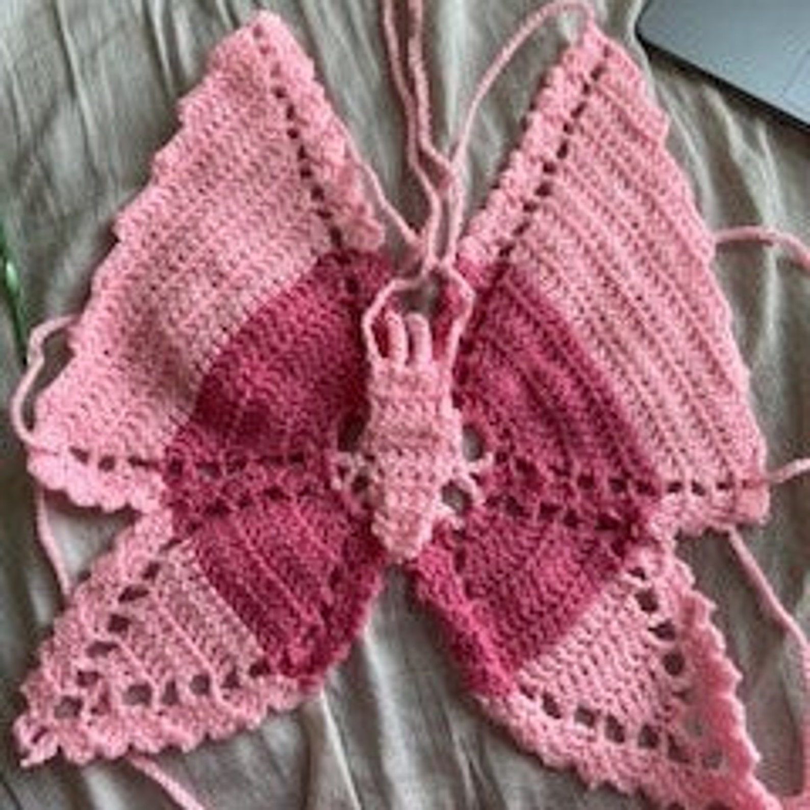 Butterfly Crochet Top | Etsy