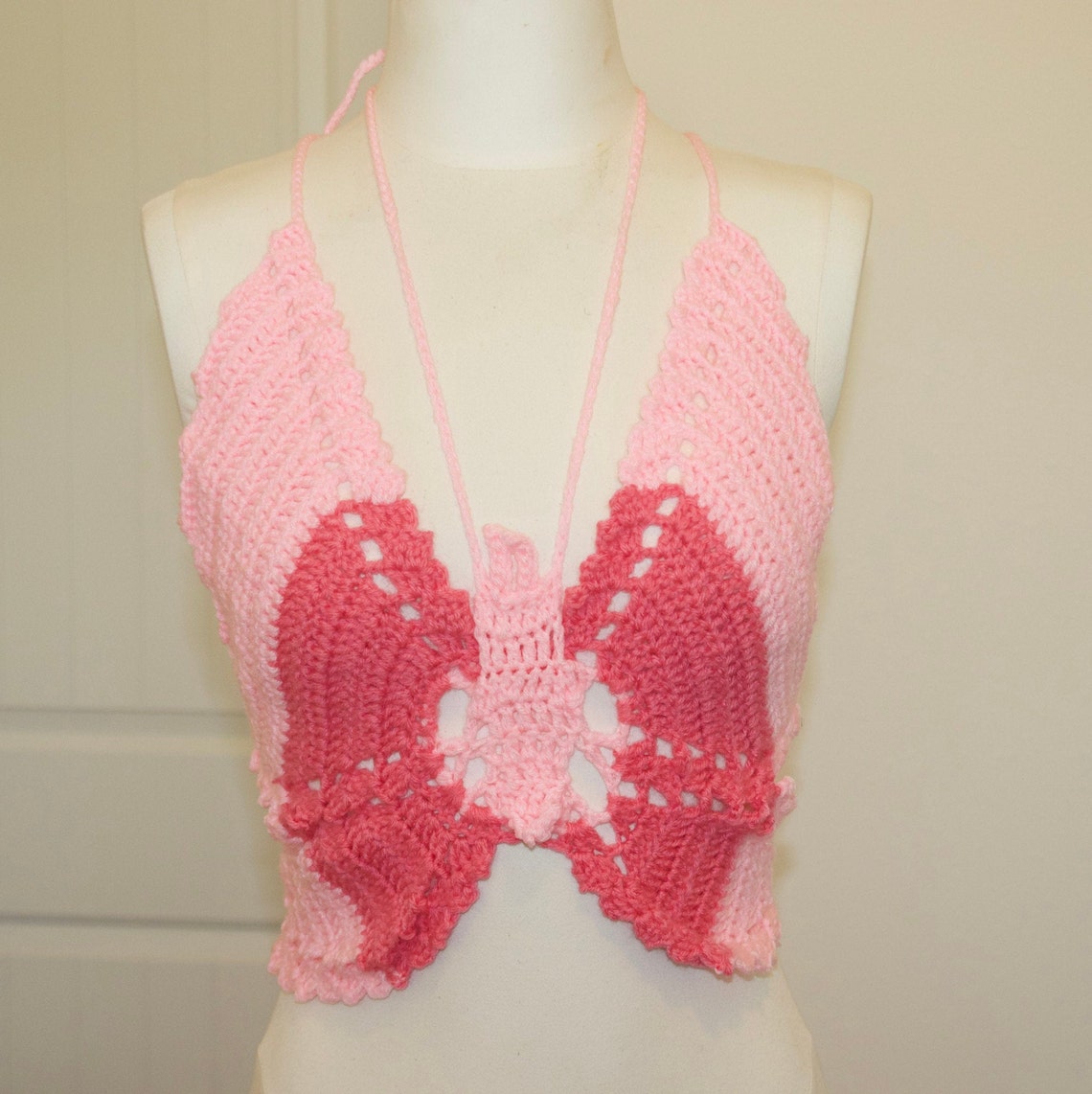 Butterfly Crochet Top | Etsy