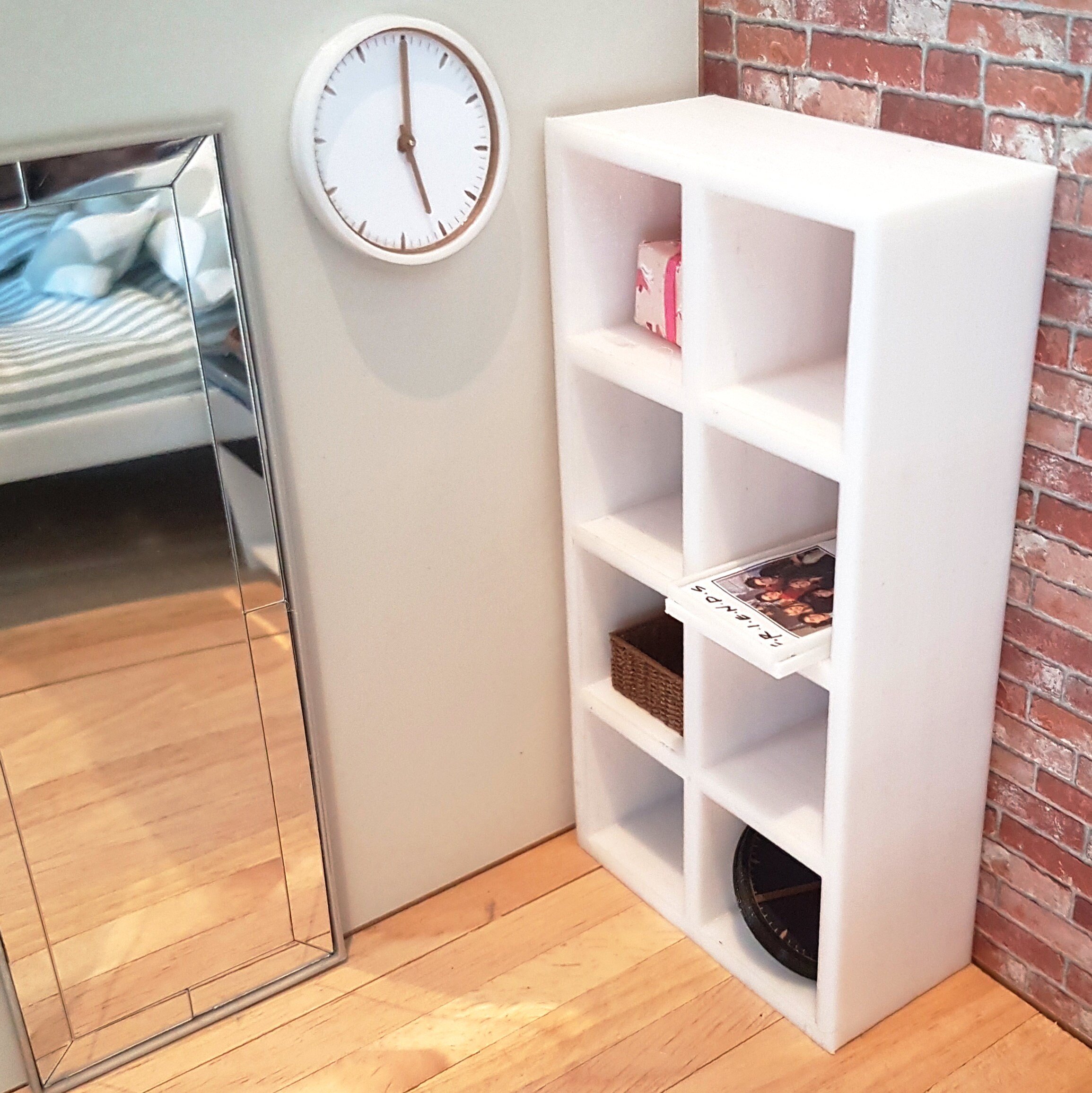 112 Scale Dollhouse Cube Shelf Storage Unit Etsy UK