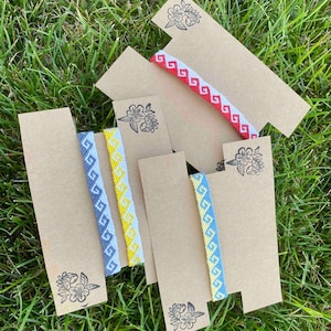 ウェーブフレンドシップブレスレット|ギリシャアステカパターン|ハンドメイド|アンクレットオプション|ジュエリー|2色|サマーバイブ|VSCO|ビーチウェア|ユニーク|カスタム|キュートで楽しい|