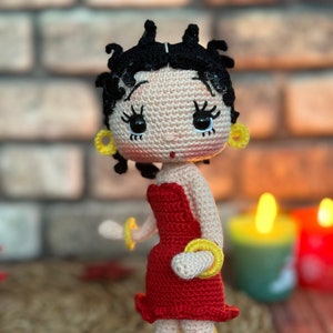 Crochet Pattern Betty Boop The Doll, Amigurumi Doll Pattern, Crochet Doll Pattern, English Pdf image 1