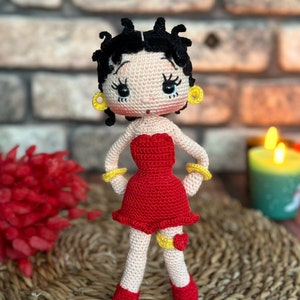 Crochet Pattern Betty Boop The Doll, Amigurumi Doll Pattern, Crochet Doll Pattern, English Pdf image 5