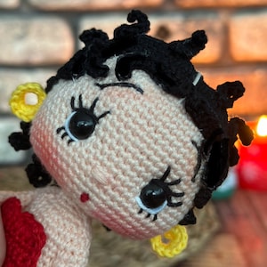 Crochet Pattern Betty Boop The Doll, Amigurumi Doll Pattern, Crochet Doll Pattern, English Pdf image 2