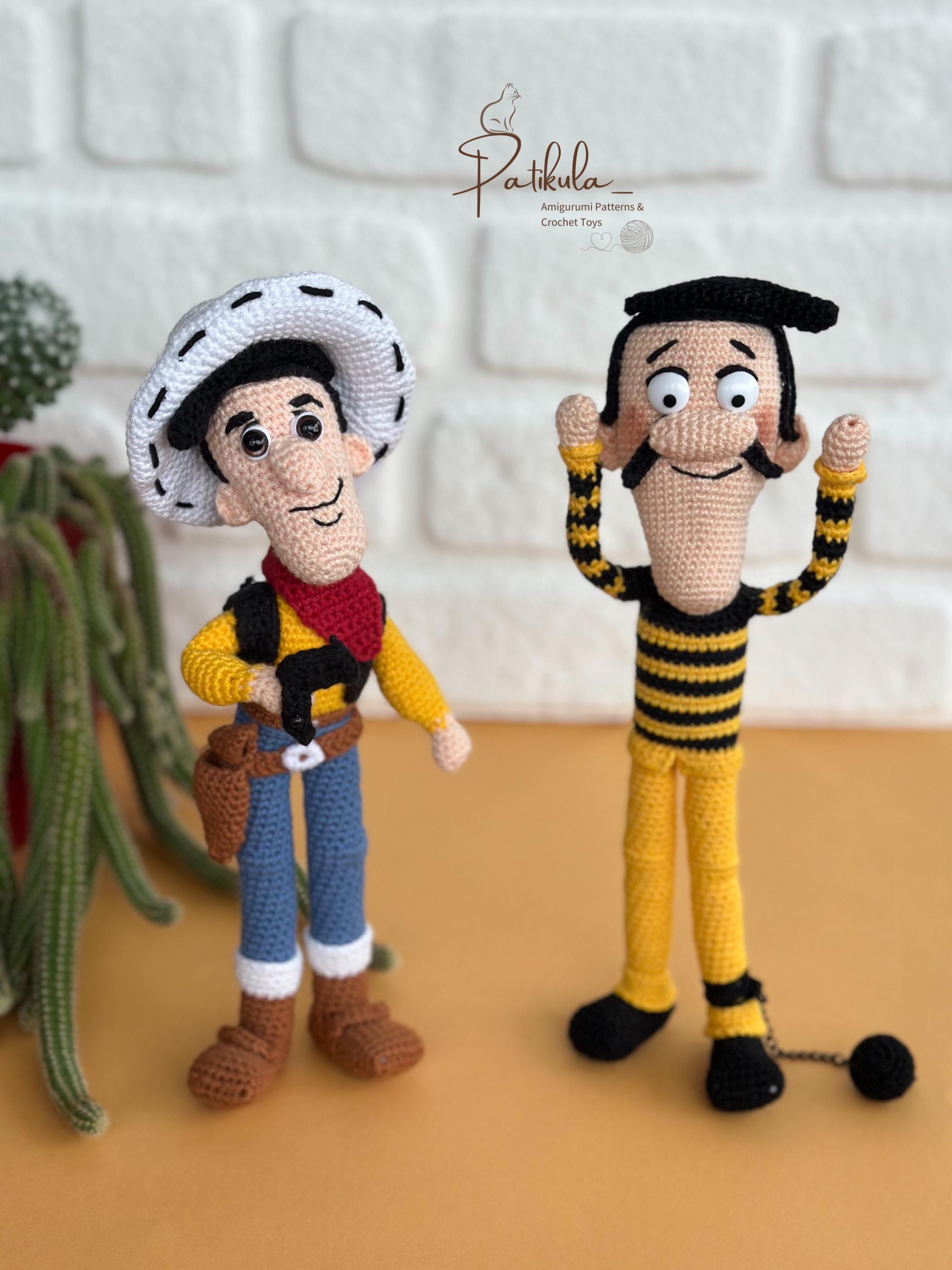 Crochet Pattern Avarell Doll, Amigurumi Bandit Pattern, English Pdf - Etsy