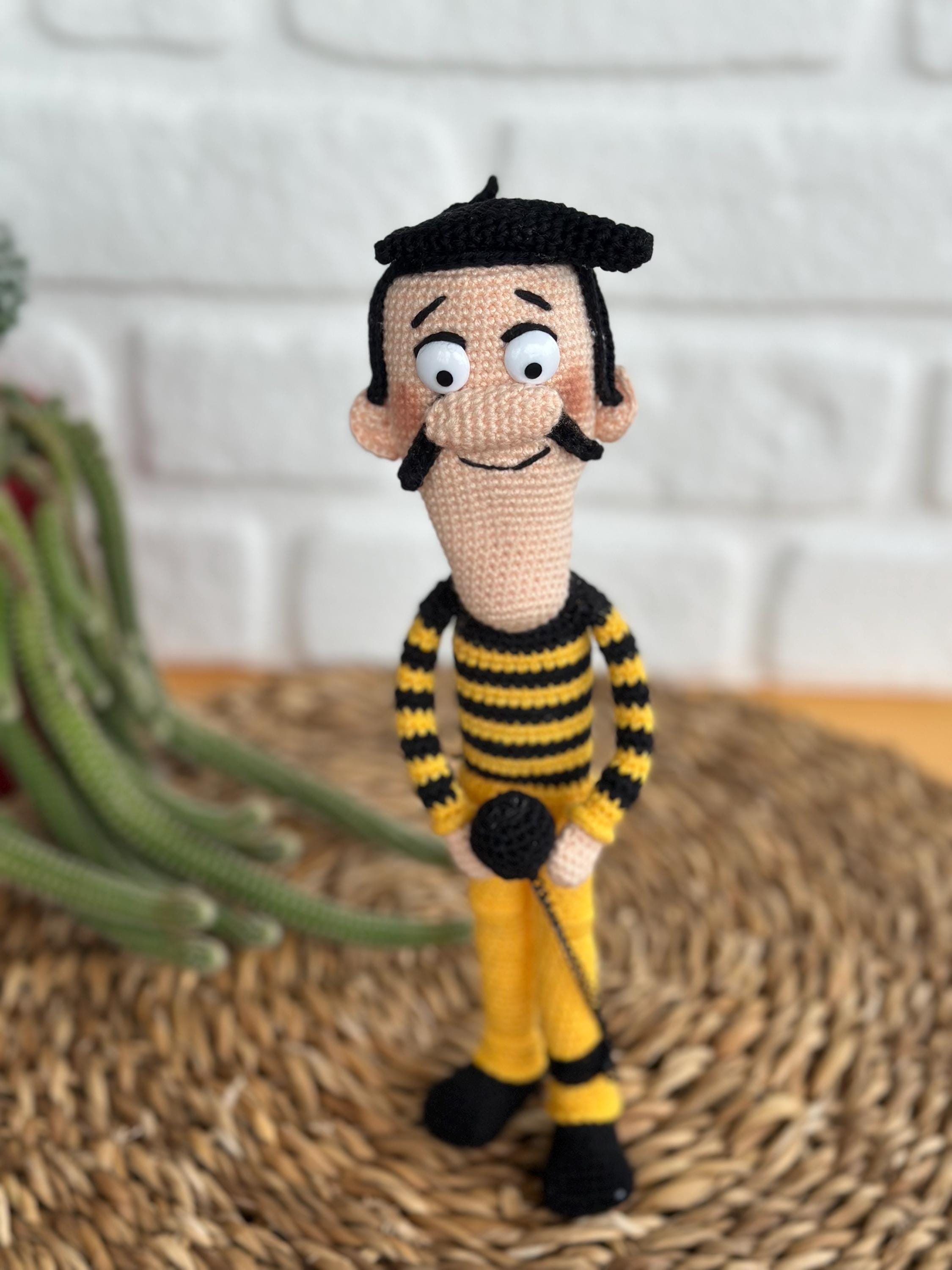 Crochet Pattern Avarell Doll, Amigurumi Bandit Pattern, English Pdf - Etsy