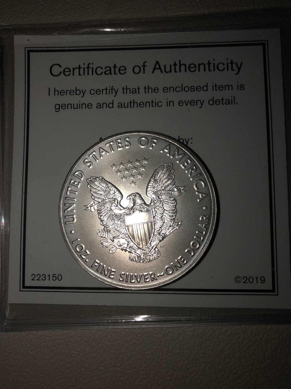 Silver Walking Liberty Dollar Coin Etsy