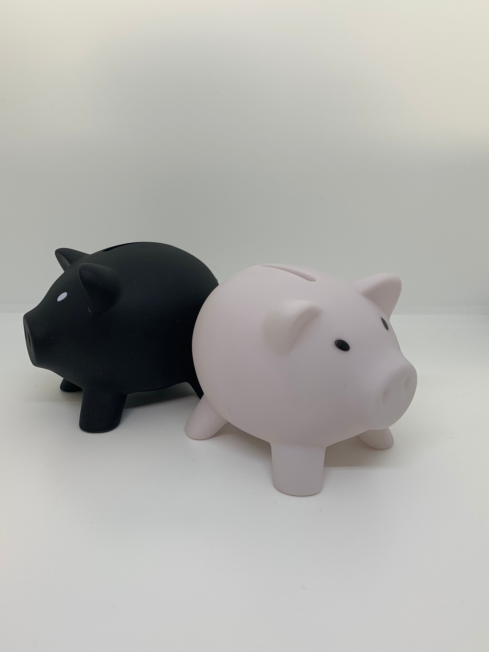 Personalised Small Hard Plastic Piggy Bank With Bung Etsy
