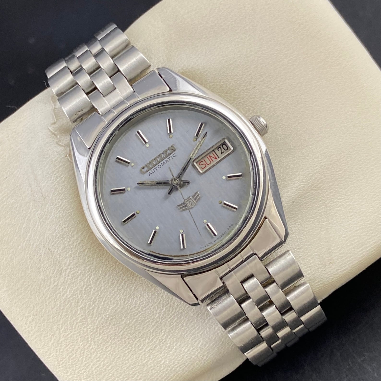 Vintage Citizen Automatic 21 Jewels DAYDATE Cal. 8200A Etsy