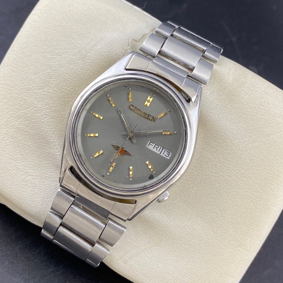 Vintage Citizen Automatic 21 Jewels DAYDATE Cal. 8200A Etsy