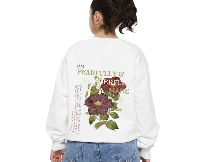 Featured listing image: Fearfully & Wonderfully Made Sweatshirt