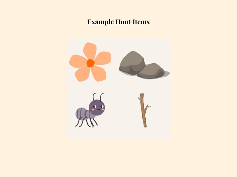 Nature Preschool Scavenger Hunt Bundle Printable| Kids Game | Toddler ...
