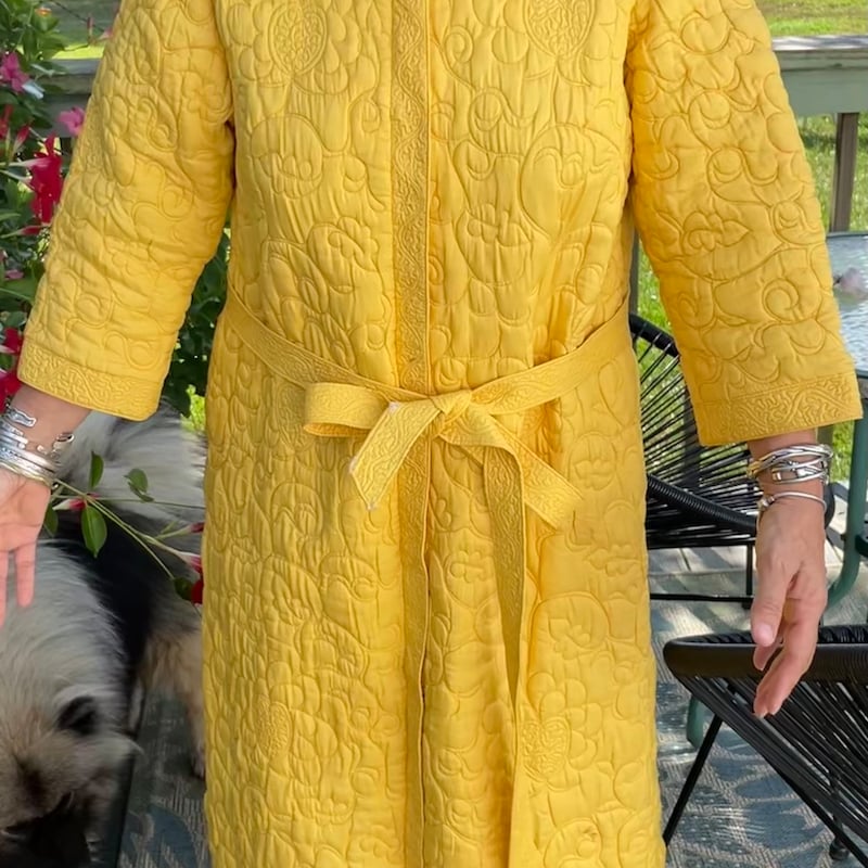 Quilted Robe - Etsy