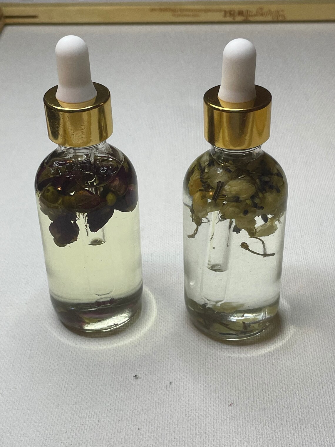 Dried Flower Bath Oils Aromatherapy Bath and Body Sensual Etsy