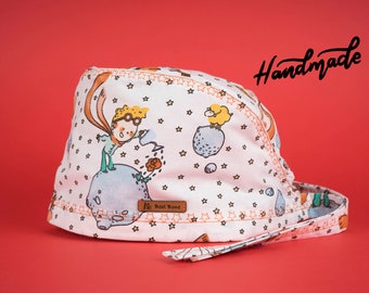 The Little Prince Scrub Cap: Handmade Cotton Surgical Cap