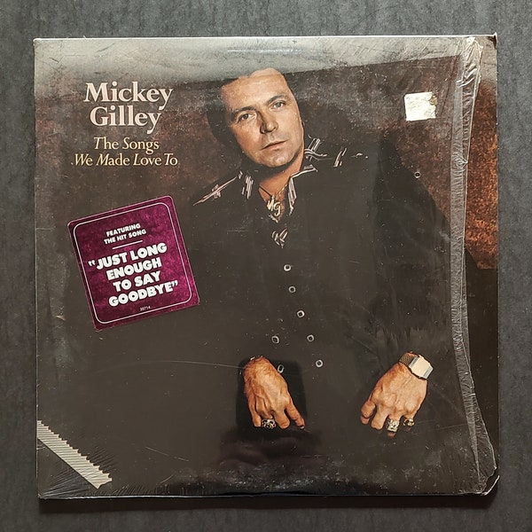 Mickey Gilley - The Songs We Made Love To Folk Country Music Vinyl LP Epic 35714