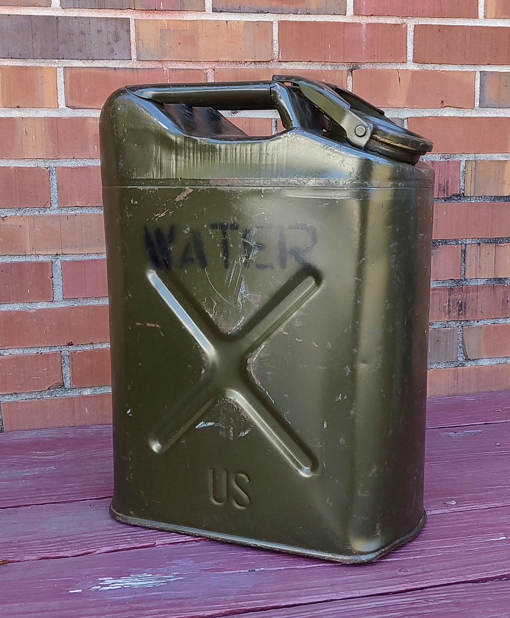 Vintage Jerry Can - Etsy