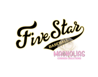 FiveStar Baseball Design