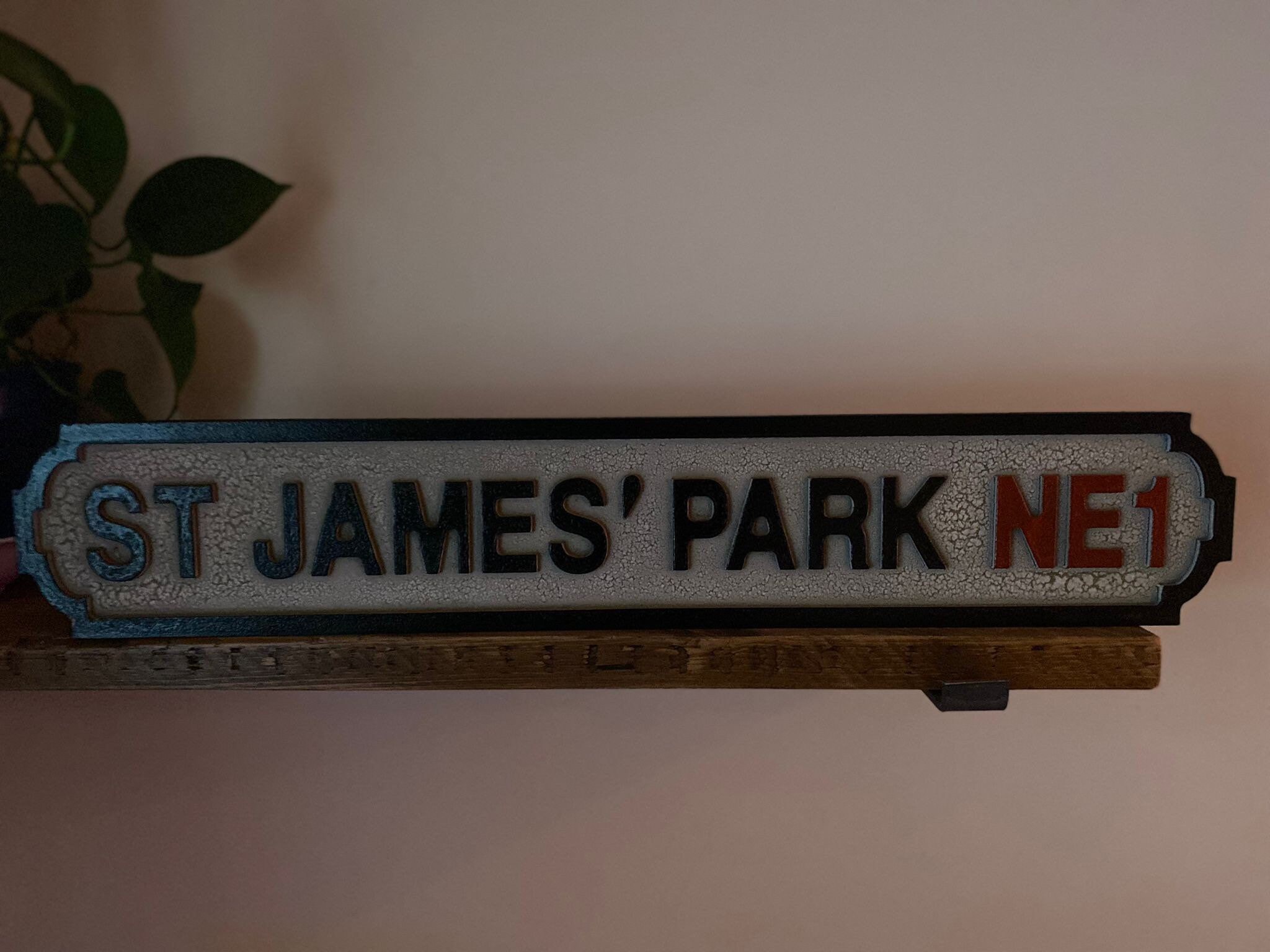 ST JAMES'S PARK METAL SIGN LONDON STREET Novelty Retro Wall Plaque VINTAGE 