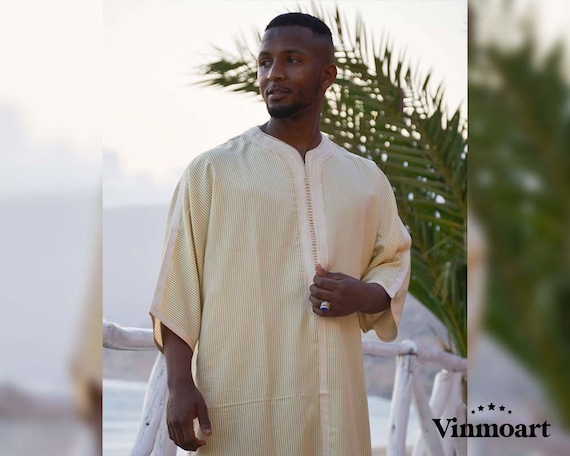 An Extraordinary Voyage into Modern Men's Kaftan Fashion by La