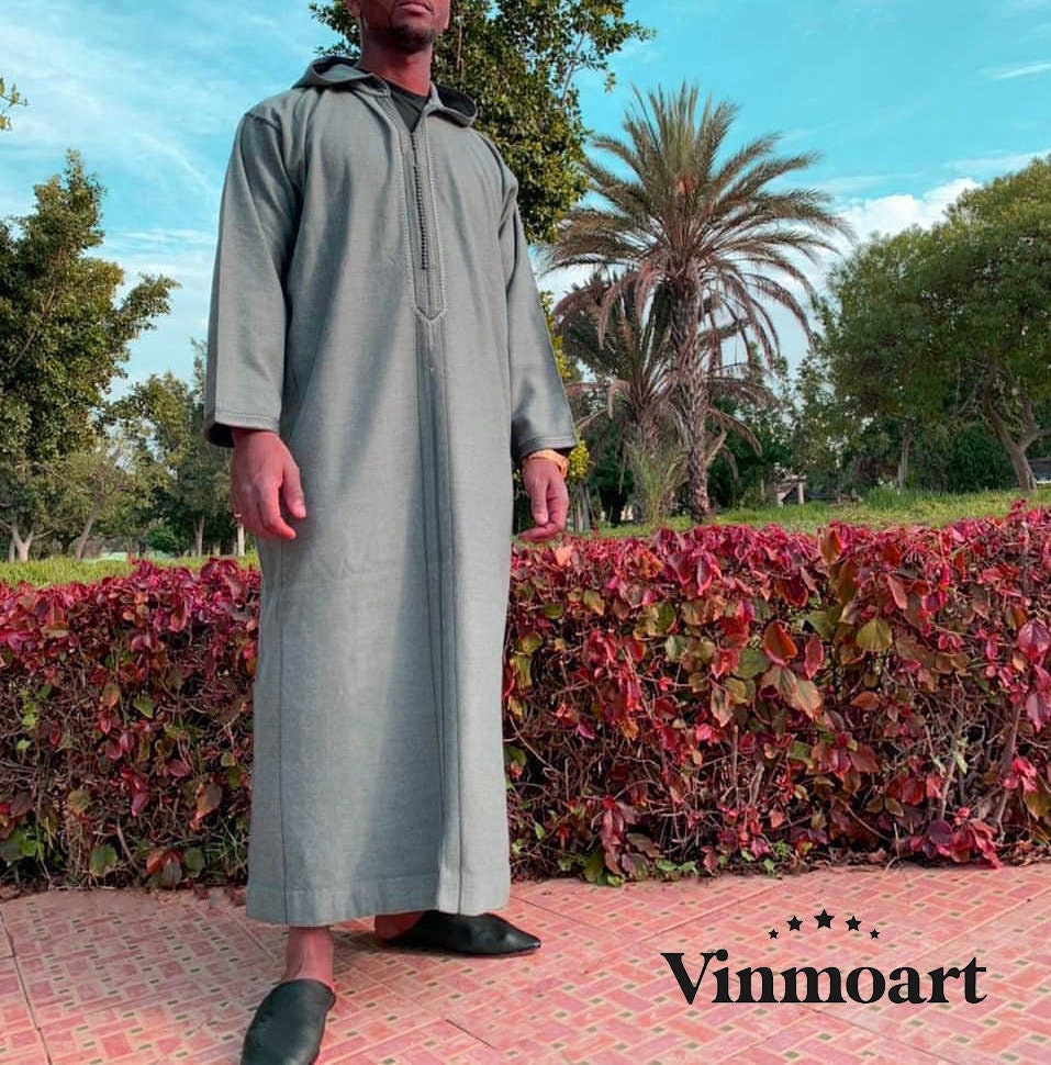 Djellaba homme coton new arrivals