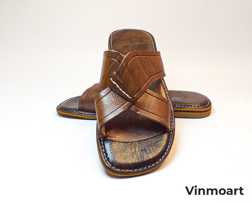 Hermes men's best sale leather sandals
