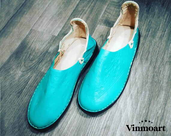 Moroccan Babouche Shoes Womens Moroccan Slippers Handmade
