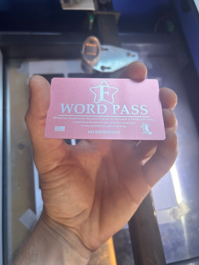 Metal Letter Word Pass, A B C D E F G H I J K L M N O P Q R S T U V W X