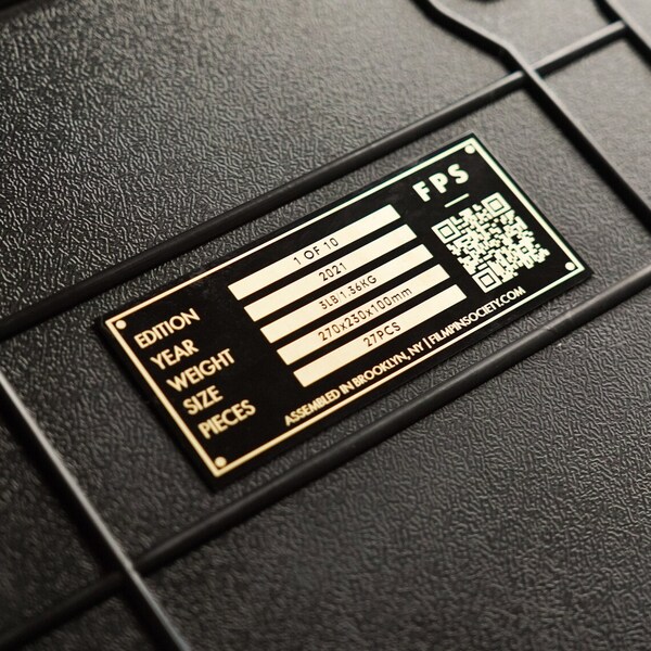 Engraved Brass Plate Etsy