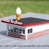 HO Scale Diner Booth Set Unpainted - Etsy