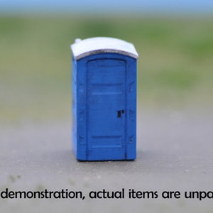 HO Scale Port-a-Potty - Unpainted