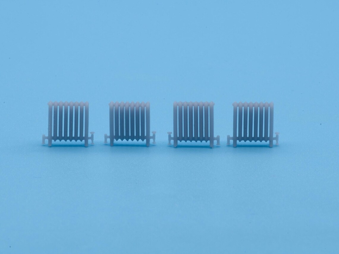 Ho Scale Radiator HO Scale Radiator - Unpainted - Etsy