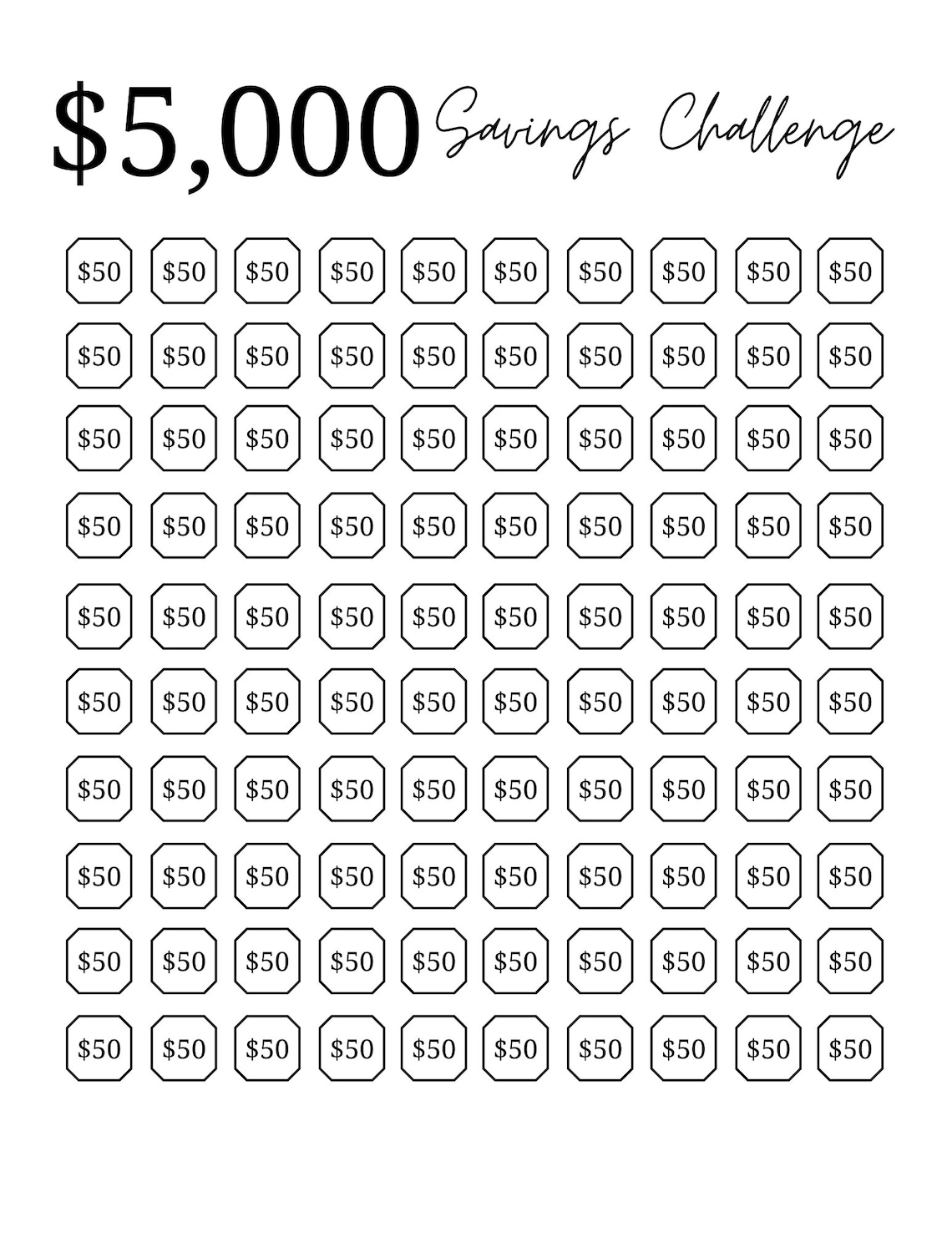 savings-challenge-printable